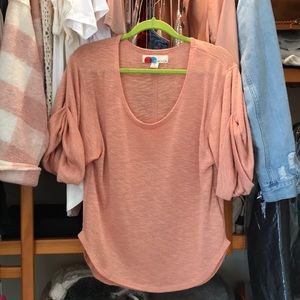 FP Beach scoop neck sweater